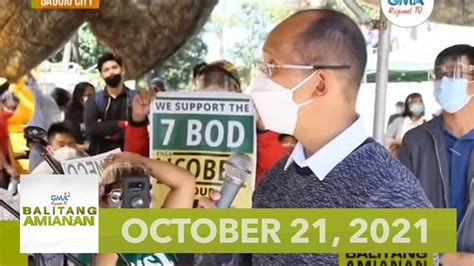 Balitang Amianan: October 21, 2021 .